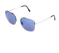 LGR - Occhialida Sole Unisex Lgr Maasai-silver-00 Argentato ( 54 Mm)