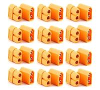 LGuenrot 100 pz/Lotto XT60 XT-60 Maschio-Femmina Proiettile Connettori Spine for RC Batteria Lipo Auto Camion Aereo FPV Drone Quadcopter Barca Fai da Te(50pair Male-Female)