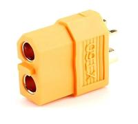 LGuenrot 100 pz/Lotto XT60 XT-60 Maschio-Femmina Proiettile Connettori Spine for RC Batteria Lipo Auto Camion Aereo FPV Drone Quadcopter Barca Fai da Te(100pcs Male)