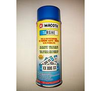LGVSHOPPING MACOTA Blu Targhe Vernice Spray 400ml Pittura Tuning Targa Auto Colore Blu