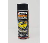 LGVSHOPPING Macota Duecolor Nero Lucido Vernice Spray per Plastica e Gomma Smalto 400ML