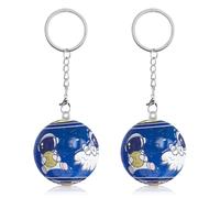 LGWJHCY 2PCS Portachiavi a Puzzle per il Astronautes, Squisita Astronautes Portachiavi, Portachiavi Decorazione, Borse Accessori Gadget Ornamento Metallo per Chiavi Decorative Zaini Regalo