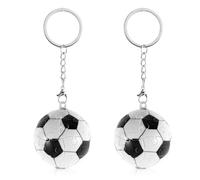 LGWJHCY 2Pcs Portachiavi a Puzzle per il Calcio, Squisita Palla Sportiva Portachiavi, Palla Sportiva Portachiavi, Portachiavi Per Palla Sportiva Partita Fan Ricordi Decorative Portachiavi.