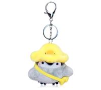 LGWJHCY Portachiavi in peluche Cappello Anatroccolo Pinguino, Portachiavi Pinguino Portachiavi a Forma di Pinguino, con Anello Chiave per Cordino, Portachiavi e Ciondolo Borsa.