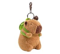 LGWJHCY Portachiavi Peluche Capibara, Portachiavi Ciondolo, Regali Decorativi Capibara, Cartone Animato Keyring Accessori per Auto Borsa Bici Zaino Decorazione Regali per Bambini.(Tartaruga)