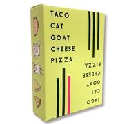 LGWJHCY Taco Pizza Taco Gatto Pizza Gioco Di Carte Giochi Carte Per Bambini e Adulti 2-8 giocatori Per Divertenti e Piacevoli Serate Tra Amici e Parenti - Versione inglese(Verde)