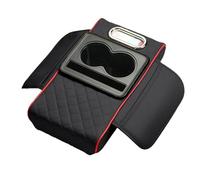 LGXYLF Cuscino Bracciolo Auto per Alfa Romeo Giulietta (Type 940) 2015-2020, Impermeabile Copri Bracciolo Auto con Porta Fazzoletti,C