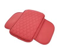 LGXYLF Cuscino per Bracciolo Auto per Maserati Levante 2016-2020, Impermeabile Copri Poggiabraccio per Auto,Red