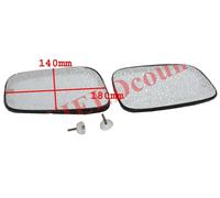 LH E RH Vetro Specchio Wing Con Piastra Base Chevrolet Tavera GEc