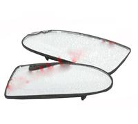LH & Rh Orvm Convesso Ali Porta Bicchiere Specchio Con Base Piastra? Verna S2u