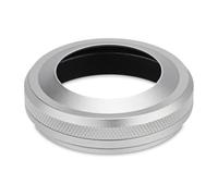 LH-X51W Paraluce 2in1 interamente in metallo con set di anelli adattatori compatibile for fotocamera Fujifilm, FinePix X100V X100VI Argento