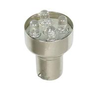 24V Lampada Multi-Led 5 Led - (R10W) - BA15s - 1 pz - D/Blister - Rosso