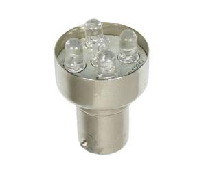 LH40 24V Lampada Multi-Led 5 Led - (R10w) - Ba15s - 1 Pz - D/Blister - Rosso