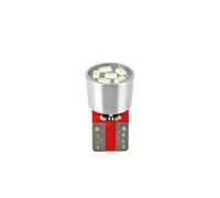 Pilot 98293 LED Series Busta, 6 Led SMD, Doppia Polarità Resistenza Incorporata, W2.1 x 9.5d, 24V/30V, Bianco, Confezioni da 2