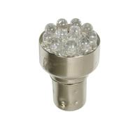 24V Lampada Multi-Led 12 Led - (PY21W) - BAU15s - 1 pz - D/Blister - Arancio