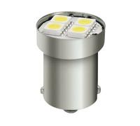 LH5Q 24/28V Led Series - 4 Smd X 3 Chips - (P21w) - Ba15s - 20 Pz - D/Blister -