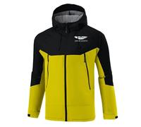 LHABCTRO Giacca impermeabile leggera A.s.t.o.n M.a ti.n, Cappuccio Coat Da Montagna, per la coats da uomo primavera e autunno, casual(Yellow,2XL)