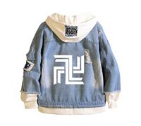 LHABCTRO Tokyo Reven-gers Felpa da Uomo, Felpa con Cappuccio Sport, Cappotto da Baseball Invernale, Felpe(Multicolor 8,S)