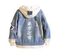 LHABCTRO Tokyo Reven-gers Felpa da Uomo, Felpa con Cappuccio Sport, Cappotto da Baseball Invernale, Felpe(Multicolor 2,2XL)