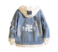 LHABCTRO Tokyo Reven-gers Felpa da Uomo, Felpa con Cappuccio Sport, Cappotto da Baseball Invernale, Felpe(Multicolor 9,2XL)