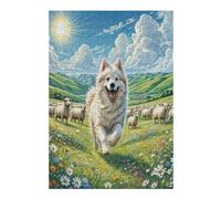 Lhasa Apso Puzzle 300 Pezzi Rompicapo Per Ragazzi Cute Pet Animals Gioco Educativo Sfida Intelligenza Creativa Idea Regalo Per Figlio A Natale 300 PCS