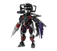 LHBM Aggiorna Scienziato Toilet Action Figures Building Blocks,Skibidi Blocchi di Costruzione della Sviluppa l'immaginazione e Le capacità pratiche per Ragazzi o Ragazze C