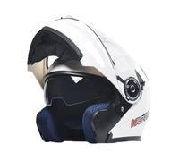 LHBM Casco Flip-up,Casco Moto Integrale ECE-R 22.06 Casco modulare Uomo Donna con Protezione Mento caschi Moto Visiera, prevenzione delle collisioni Adatto per Viaggi e Uso in Città D,L(58-59cm)
