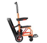 LHBM Montascale Elettrico Cingolato,Sedia a rotelle Pieghevole per Scale per disabili, ascensori per sedie a rotelle Portatili,Montascale per Anziani,Carico Sicuro 169 kg B