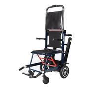 LHBM Montascale per Anziani,Montascale Elettrico,Sedia a rotelle per Salire Le Scale,Scalatore Elettrico Cingolato,per Pazienti Anziani Disabili E Trasferimento Merci,Carico 100 kg B