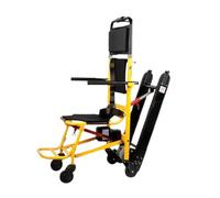 LHBM Montascale per Disabili, Montascale Elettrico Cingolato Carrello, Montascale Portatile Elettrico Saliscale Manuale su Sedia a Rotelle per Scale per Anziani Disabili B