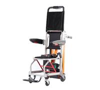 LHBM Montascale Portatile,Sedia Elevatrice Elettrica per Scale, Sedia A Rotelle Pieghevole Leggera per Salire Le Scale Sedia per Scale per Anziani Cingolata Elettrica B