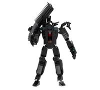 LHBM Skibid Toilet Blocchi da Costruzione Giocattoli,Skibid Toilet Building Blocks Action Figures Toy,Educativo Skibid Toilet TV Man Fun Toys for Fans And Children B