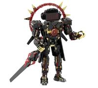 LHBM Skibid Toilet Blocchi da Costruzione Giocattoli,Skibid Toilet Man Action Figures Giocattoli,Skibid Toilet TV Man Fun Toys Educativo for Fans And Children B
