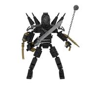 LHBM Skibid Toilet Man Blocchi di Costruzione Giocattolo,Skibid Toilet Titan Drill TV Man Building Blocks Toys,Skibid Toilet Monitorare Man Action Figures,Regalo for Fan B