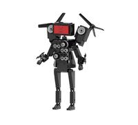 LHBM Skibid Toilet TV Man Building Blocks Toys,Skibid Toilet Toys,Skibid Toilet Carro Blocchi da Costruzione Giocattoli,Regali for i Fan dei Bambini per Natale o Compleanni B