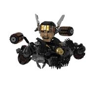 LHBM Skibid Toilette Man Figure Building Toy,Toilet Aggiorna Man Action Figures Costruzione Giocattoli,Clock Man Titan Toy Building Blocks Kit per Ragazzi o Ragazze C