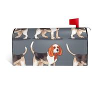 LHBWCVN Beagle - Coperture magnetiche per cassette postali personalizzate, copertura decorativa per cassetta delle lettere di benvenuto, decorazione per cassetta postale di benvenuto, per giardino