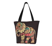 LHBWCVN Bella borsa tote elefante per le donne borsa con manico superiore borsa a tracolla grande borse casual borse estetiche borsa della spesa riutilizzabile borsa della spesa borsa da lavoro con