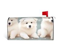 LHBWCVN Coperture magnetiche per cassette postali con motivo di cani piccoli, copertura decorativa per cassetta delle lettere di benvenuto, decorazione per cassetta postale di benvenuto per giardino