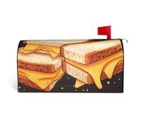 LHBWCVN Coperture magnetiche per cassette postali per panini al formaggio, copertura decorativa per cassetta delle lettere di benvenuto, decorazione per cassetta postale di benvenuto, decorazione