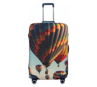 LHCVSFGW Copertura per bagagli da viaggio colorata con mongolfiera protettiva elastica lavabile per bagagli antigraffio copertura per bagagli spessa protezione per bagagli adatta per bagagli da 45-81