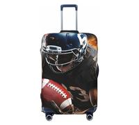 LHCVSFGW Copertura per bagagli da viaggio Cool American Football Valigie Protector Elastico Lavabile Bagagli Copertura Anti-graffio Valigia Copertura Addensare Bagagli Protezione per Bagagli Adatto