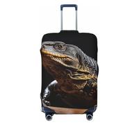 LHCVSFGW Copertura per bagagli da viaggio per monitor rettili lucertola protezione elastica lavabile per bagagli antigraffio copertura per bagagli spessa protezione per bagagli adatta per bagagli da