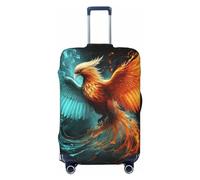 LHCVSFGW Copertura per bagagli da viaggio Phoenix antincendio e acqua Protezione per valigia elastica lavabile copertura per bagagli antigraffio copertura per bagagli spessa protezione per bagagli