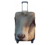 LHCVSFGW Docile - Custodia per bagagli da viaggio, protezione elastica lavabile, per bagagli da 45,7 a 81,3 cm, nero, L