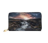 LHCVSFGW Portafoglio in pelle per donne uomini portafoglio bifold ultra sottile porta carte di credito atmosfera sottile pochette da donna, nero, taglia unica, Nero , Taglia unica