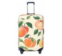 LHCVSFGW Telo protettivo per bagagli da viaggio, elastico e lavabile, resistente ai graffi, protezione spessa per bagagli da 45,7 a 81,3 cm, nero, L