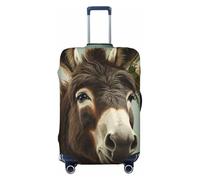 LHCVSFGW Telo protettivo per bagagli da viaggio, elastico, lavabile, antigraffio, per bagagli da 45,7 a 81,3 cm, nero, L