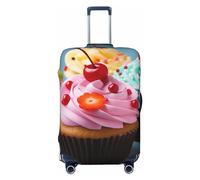 LHCVSFGW Telo protettivo per bagagli da viaggio, elastico, lavabile, antigraffio, per bagagli da 45,7 a 81,3 cm, nero, S