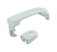 LHD Anteriore Sinistro Maniglia Porta Laterale e Copertura per Nissan Per Versa 2007 2012, OEM Specificato Parte 82641EL12A (Bianco)